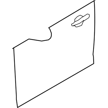 Lincoln 8A5Z-5420200-A Panel Assembly - Door - Outer