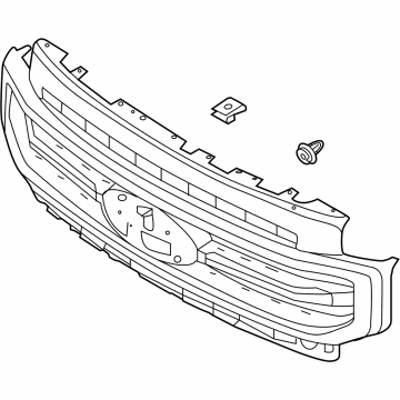 Ford LC3Z-8200-CA Grille Assembly - Radiator