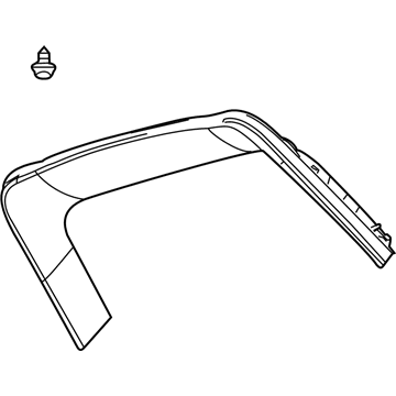 Lincoln AE9Z-7442410-AA Moulding
