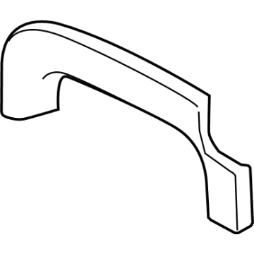 Ford CK4Z-61424B36-AC Moulding Assembly - Rear Quarter Outer