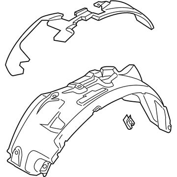 Ford HC3Z16102H Shield