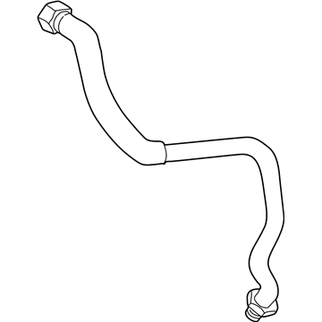 Ford YC2Z-9D477-AA Tube - EGR Valve To Exhaust Manifold