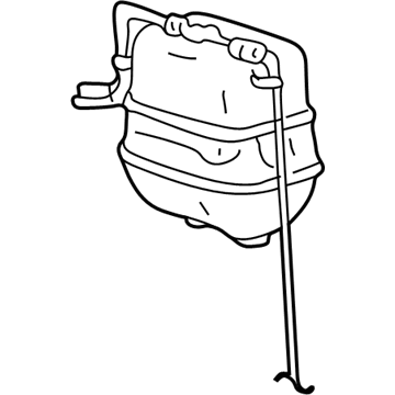 Ford 4C3Z-9E453-AA Reservoir - Vacuum
