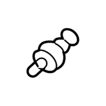 Ford -W714316-S900 Support Cylinder Ball Stud, Rear -W714316-S900 Ford Support Cylinder Ball Stud, Rear Illustration 1 of 1
