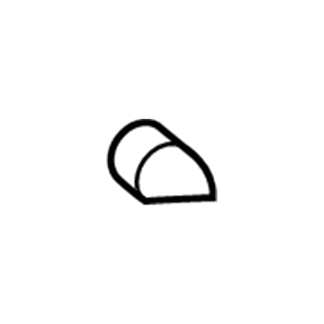 Ford -W713320-S300 Wedge Bumper, Rear -W713320-S300 Ford Wedge Bumper, Rear Illustration 1 of 1