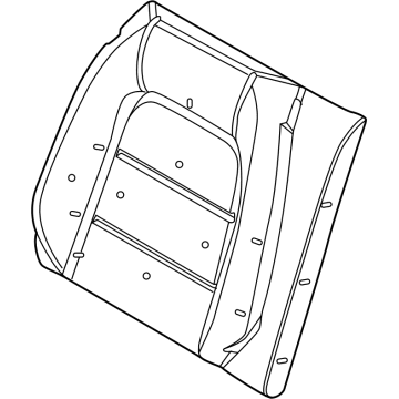 Ford FR3Z-6366800-A Pad - Rear Seat Back