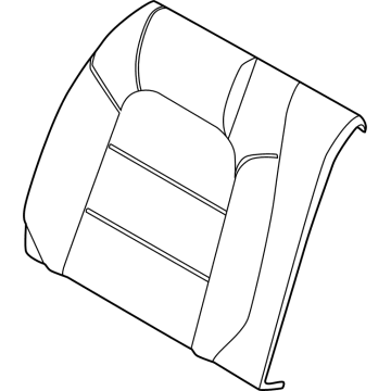 Ford PR3Z-6366600-AA Cover Assembly - Rear Seat Back