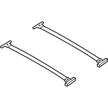 7T4Z-7855100-BA Ford Cross Bar Illustration 1 of 1