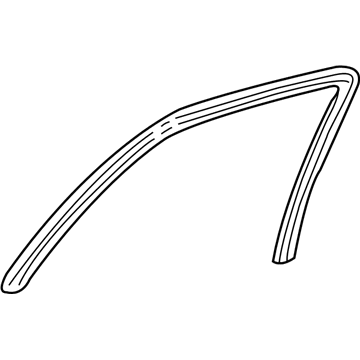 Lincoln 4W1Z-5425560-BA Moulding - Rear Window