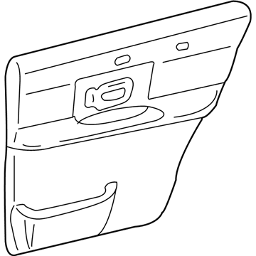 Lincoln 6W1Z-5427406-AAA Panel Assembly - Door Trim
