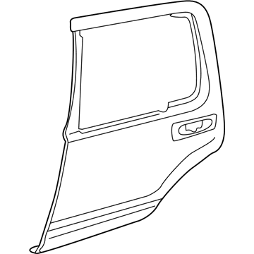 Ford 1L2Z-7824700-AA Panel Assembly - Door Outer