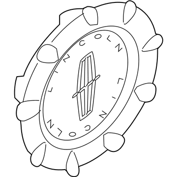Lincoln 9H6Z-1130-B Cover - Wheel