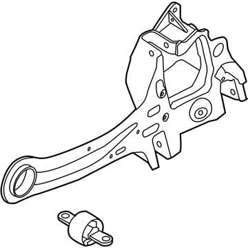 Ford BV6Z-5A968-B Knuckle And Hub Assembly