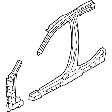 Ford 9E5Z-5424300-A B Pillar Assembly