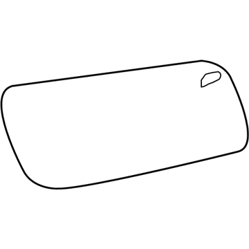 Ford DA8Z-17K707-A Glass Assembly - Rear View Outer Mirror