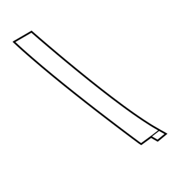 Mercury 8L8Z-7820554-AA Moulding - Door Window Frame