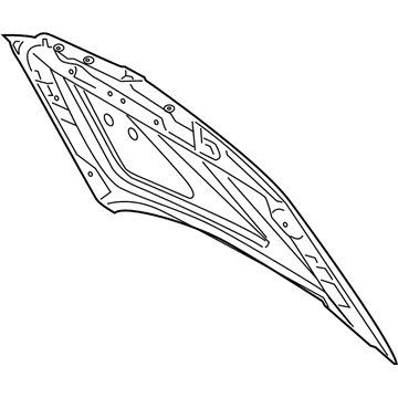 Lincoln FL7Z-16612-A Hood Assembly