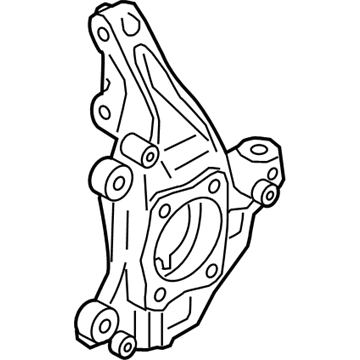 Ford HP5Z-3K186-A Knuckle - Front Wheel