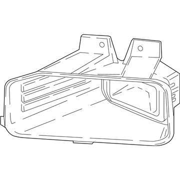 Ford LL3Z-15200-A Lamp Assembly - Fog - Front