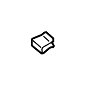 Ford -W716266-S307 Reinforcement Panel Retainer Clip -W716266-S307 Ford Reinforcement Panel Retainer Clip Illustration 1 of 1