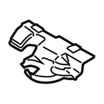 Ford EJ7Z-78046A25-A Insulator, Driver Side EJ7Z-78046A25-A Ford Insulator, Driver Side Illustration 1 of 1
