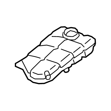 Ford KV6Z-8A080-B Tank Assembly - Radiator Overflow
