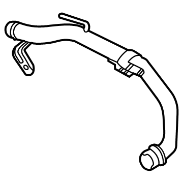 Ford LB5Z-8592-B Connection Water Outlet
