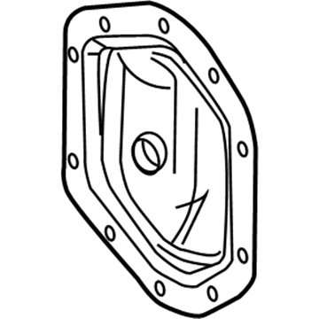 Mercury 7E5Z-4033-A Cover - Rear Axle Housing