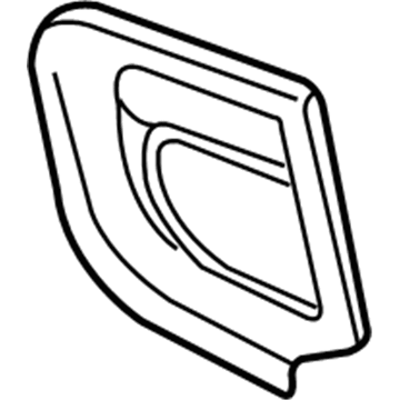 Ford F57Z-1023712-B Panel Assembly - Door Trim