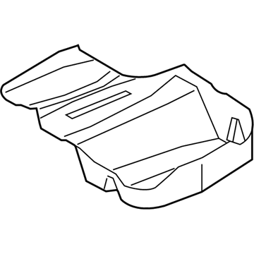 Ford 9L8Z-9K014-A Deflector - Stone