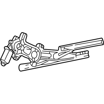 Ford 1C3Z-2523201-BA Regulator And Motor Assembly - Window