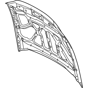 Ford AR3Z-16612-A Hood Assembly