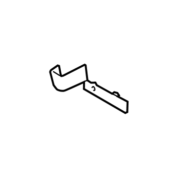 Ford FL3Z-16102-AA Mud Shield, Front Passenger Side FL3Z-16102-AA Ford Mud Shield, Front Passenger Side Illustration 1 of 1