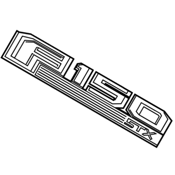 Ford JL3Z-16720-A Name Plate