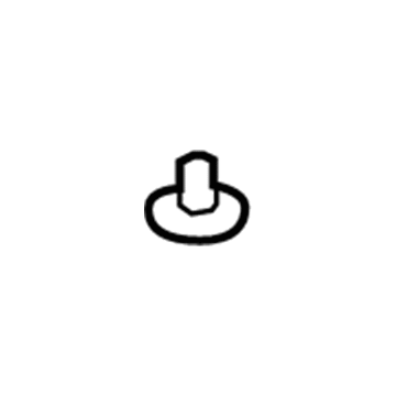 Ford -W712384-S439 Jack Assembly Bolt -W712384-S439 Ford Jack Assembly Bolt Illustration 1 of 1