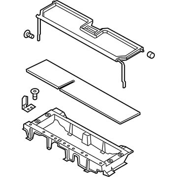 Lincoln 7L1Z-4020162-AA Lid - Storage Compartment