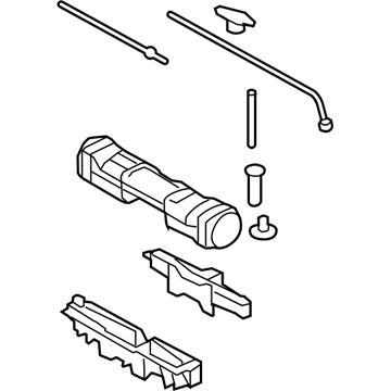 7L1Z-17080-B Ford Jack Assembly Illustration 1 of 1