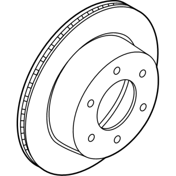 Ford MB3Z-2C026-A Rotor Assembly - Brake