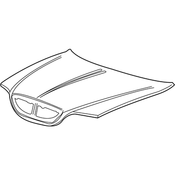 Lincoln 3W4Z-16612-AA Hood Assembly