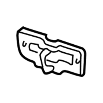 Lincoln 2W4Z-16K689-AA Striker Assembly - Hood Latch