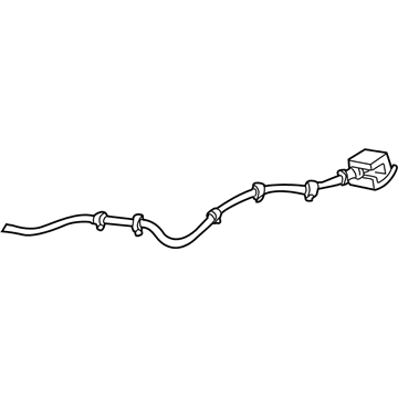 Lincoln 3W4Z-16916-AA Cable Assembly - Hood Control
