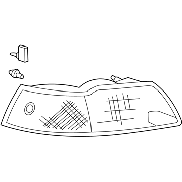 Ford 3R3Z-13008-DA Lamp Assembly