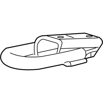 Ford FL3Z-17A954-E Hook - Towing - Rear