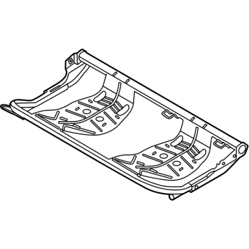 Ford KL3Z-1663161-A Frame And Spring - Rear Seat Cushion