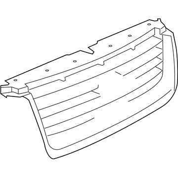 Ford 8L2Z-8200-CA Grille - Radiator