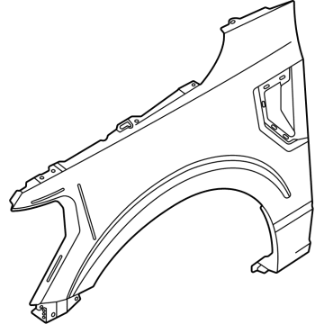 Ford VL3Z-16006-A Fender Assembly - Front