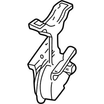 Lincoln 2L3Z-1A131-AA Spare Wheel Mounting