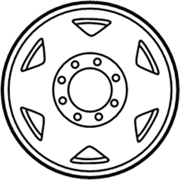 Ford XL3Z-1015-EA Wheel Assembly