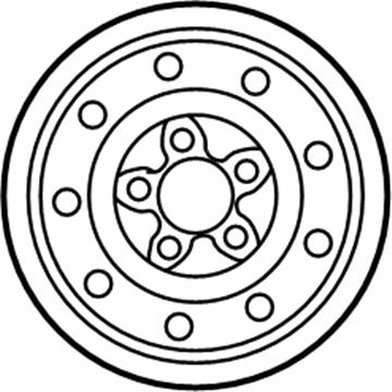 Ford F-150 Spare Wheel - 4L3Z-1015-FA