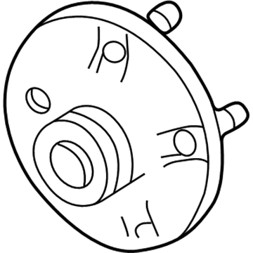 Ford 3F1Z-1104-AA Hub Assembly - Wheel